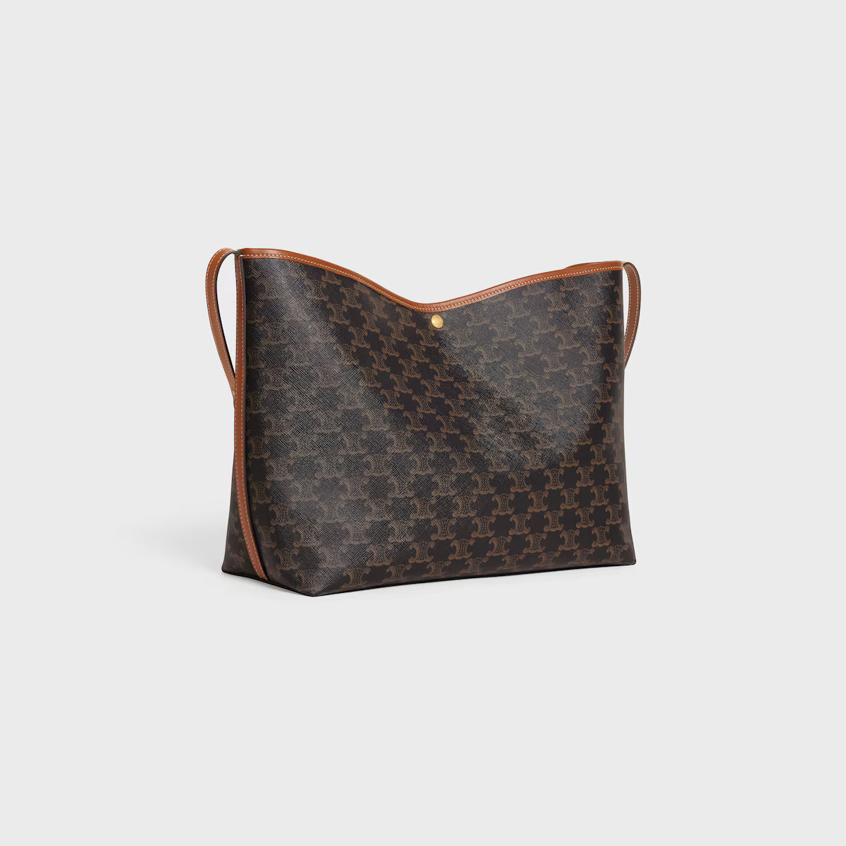 OUVALIA Luxury Edit | Celine SOFT SHOPPER BAG IN Triomphe Canvas and Calfskin