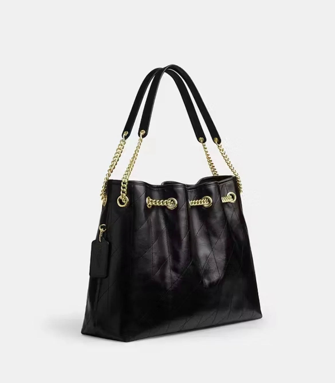 OUVALIA Luxury Edit | Coach Coach Evelyn Large Shoulder Bag With Quilting
