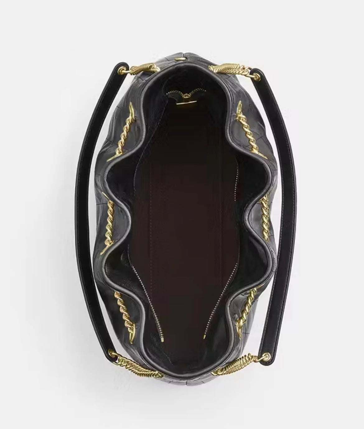 OUVALIA Luxury Edit | Coach Coach Evelyn Large Shoulder Bag With Quilting
