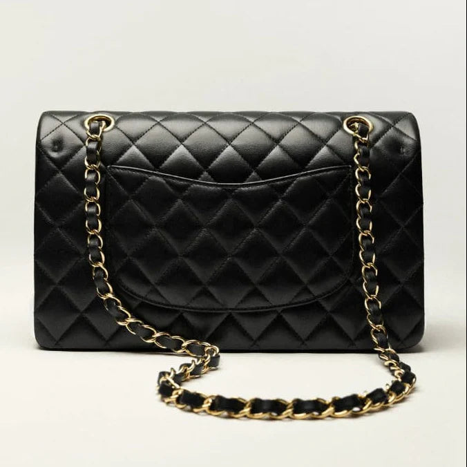 OUVALIA Luxury Edit | Chanel Classic HandBag Lambskin Black