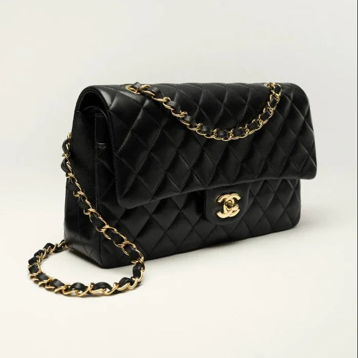 OUVALIA Luxury Edit | Chanel Classic HandBag Lambskin Black