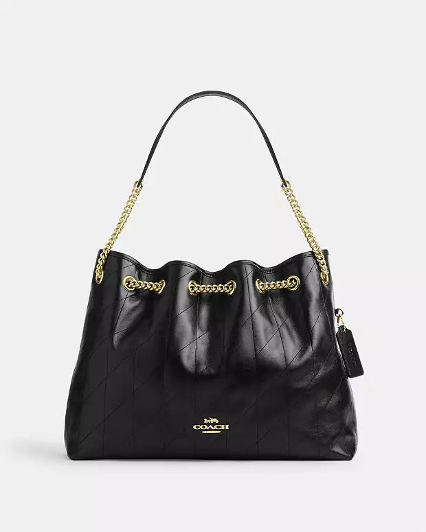 OUVALIA Luxury Edit | Coach Coach Evelyn Large Shoulder Bag With Quilting