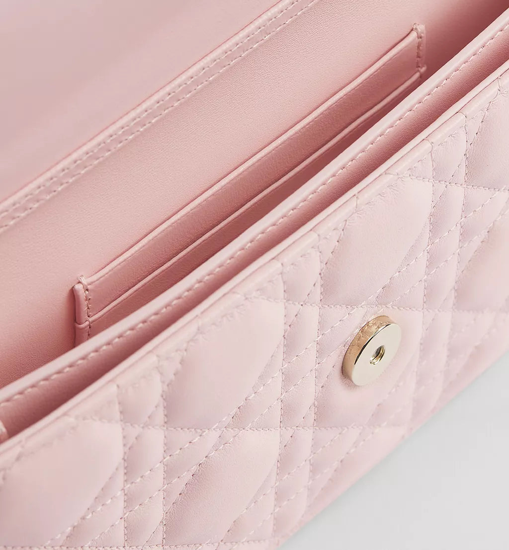 OUVALIA Luxury Edit | Dior Miss Dior Top Handle Bag Pink with Bow Detail