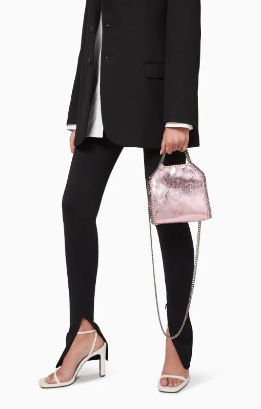 OUVALIA Luxury Edit | Stella McCartney Falabella Tiny Tote in Metallic Eco Leather