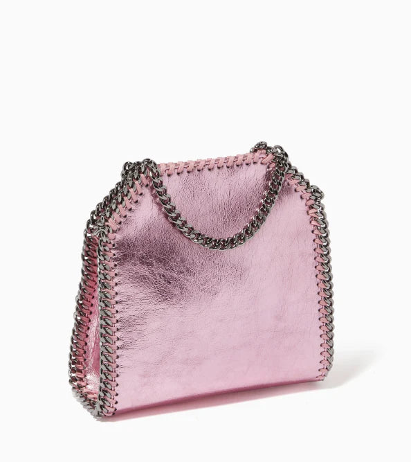 OUVALIA Luxury Edit | Stella McCartney Falabella Tiny Tote in Metallic Eco Leather