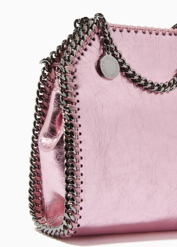 OUVALIA Luxury Edit | Stella McCartney Falabella Tiny Tote in Metallic Eco Leather
