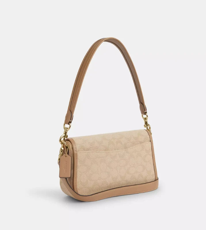 OUVALIA Luxury Edit | Coach Hadley Shoulder Bag With Signature Canvas