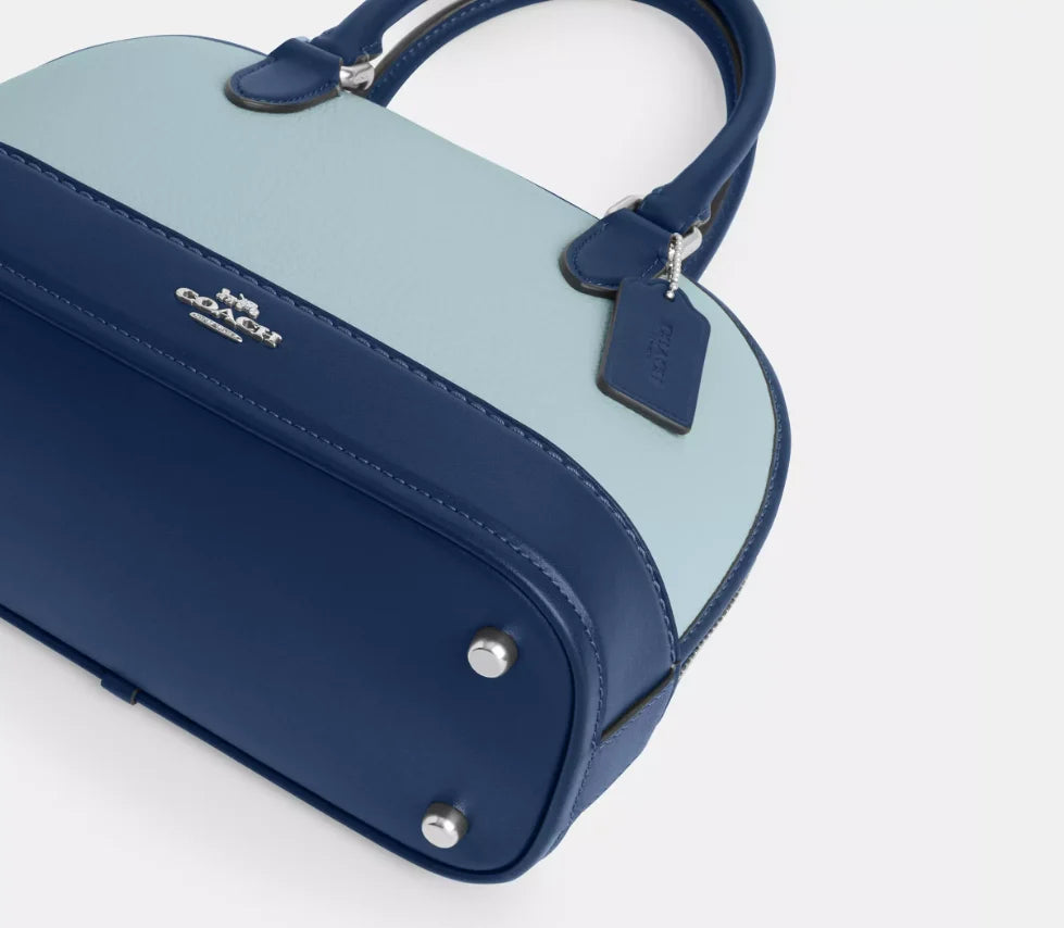 OUVALIA Luxury Edit | Coach Sabrina Satchel Bag In Colorblock