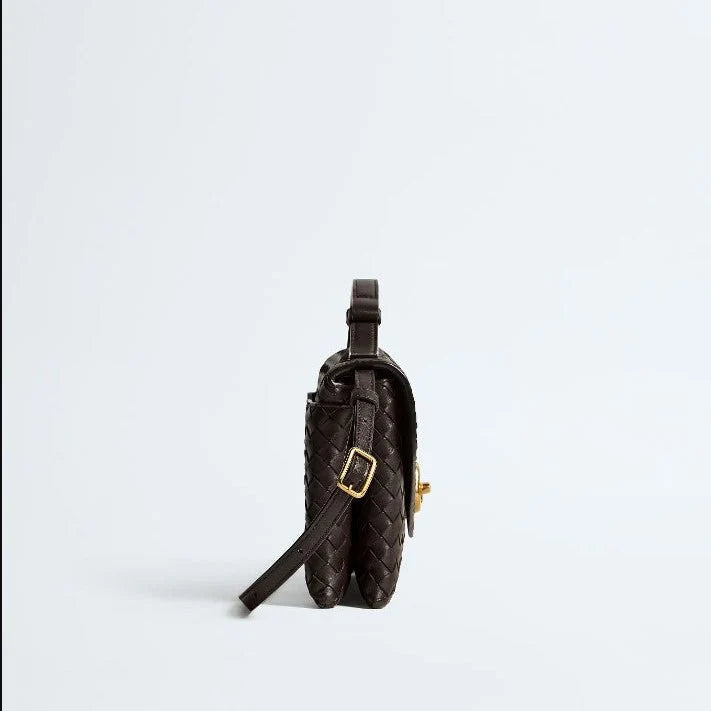 OUVALIA Luxury Edit | Bottega Knot Lock Fondant Bag