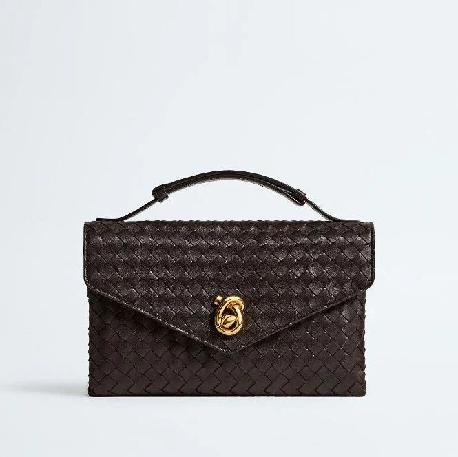 OUVALIA Luxury Edit | Bottega Knot Lock Fondant Bag