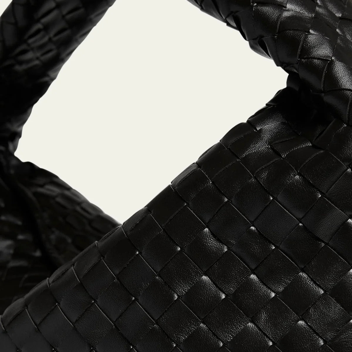 OUVALIA Luxury Edit | Bottega Large Hop Bag With Intrecciato Leather