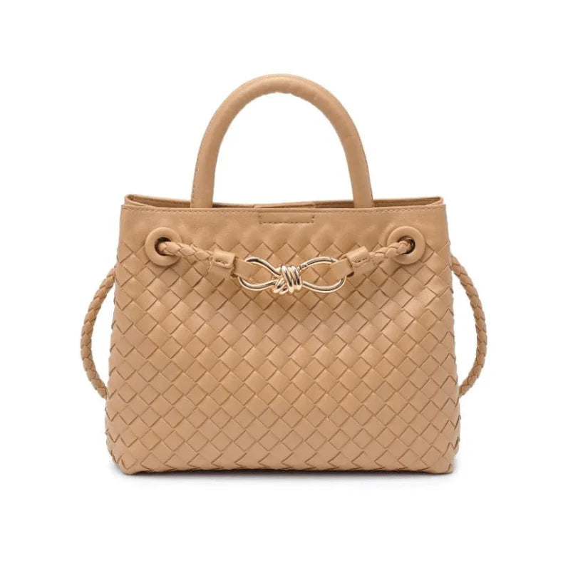 OUVALIA Luxury Edit | Bottega Small Andiamo Khaki