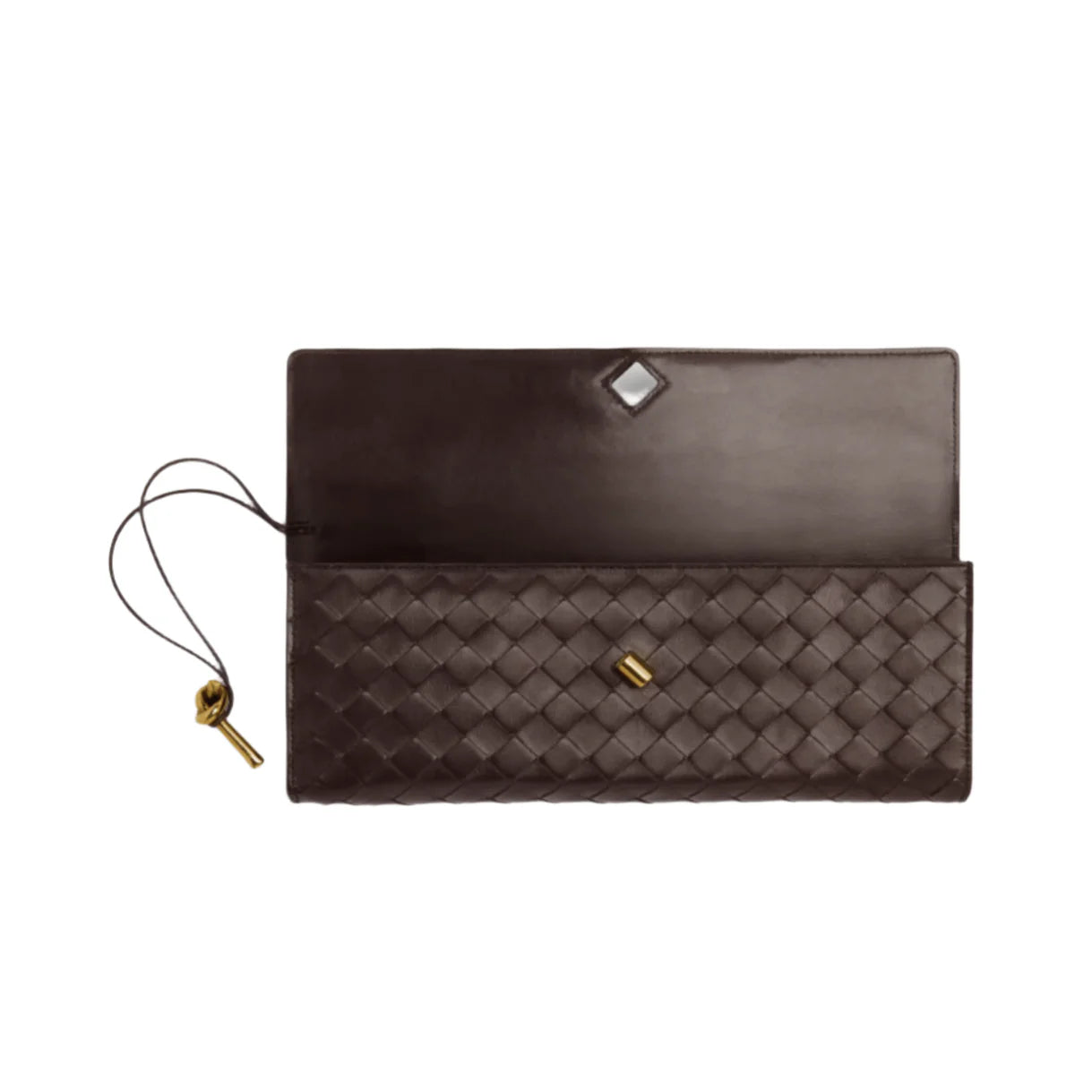 OUVALIA Luxury Edit | Bottega Veneta Andiamo Clutch