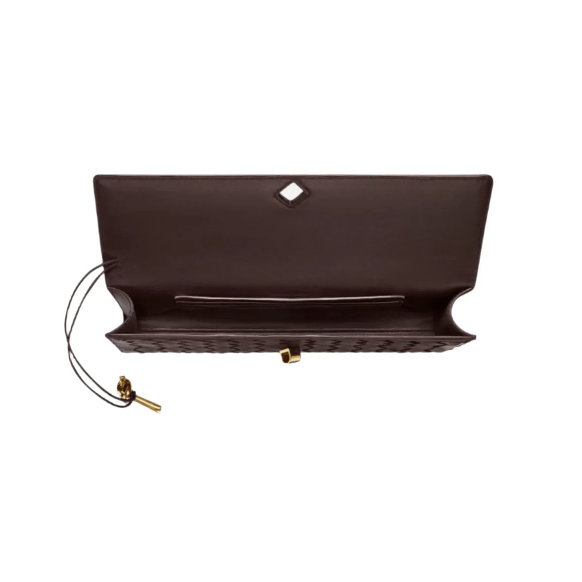 OUVALIA Luxury Edit | Bottega Veneta Andiamo Clutch