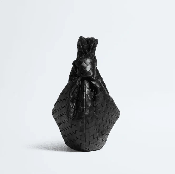 OUVALIA Luxury Edit | Bottega Veneta Black Calssic Jodie