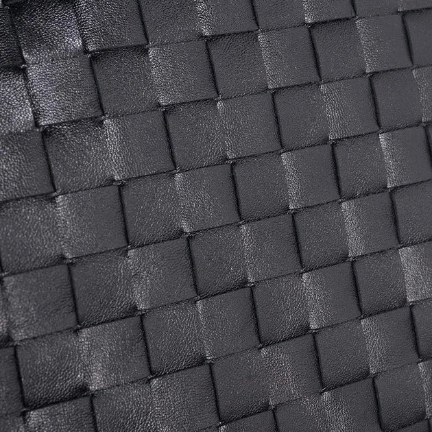 OUVALIA Luxury Edit | Bottega Veneta Hop Black Leather Bag