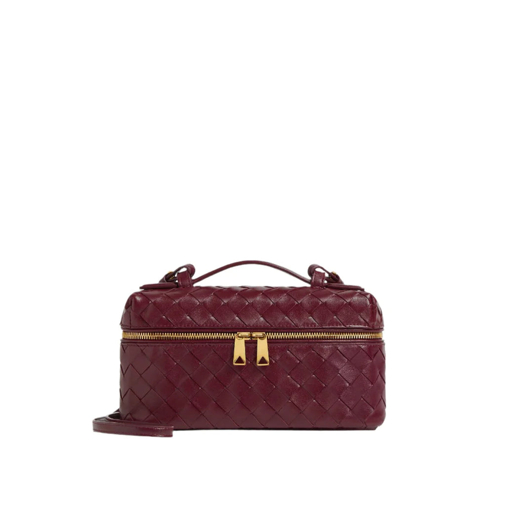 OUVALIA Luxury Edit | Bottega Veneta Intrecciato Leather Vanity Case