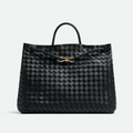 OUVALIA Luxury Edit | Bottega Veneta Large Andiamo Black