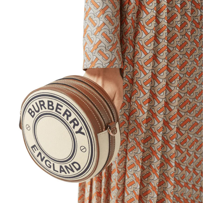 OUVALIA Luxury Edit | Burberry Louise Canvas & Calfskin Bag