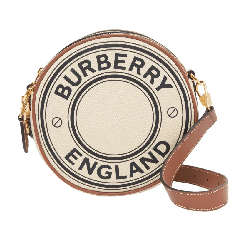 OUVALIA Luxury Edit | Burberry Louise Canvas & Calfskin Bag