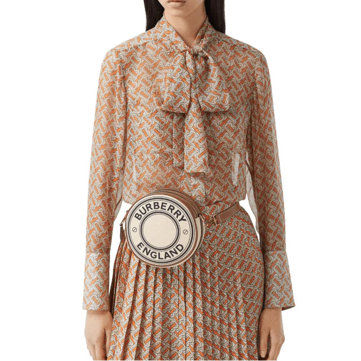 OUVALIA Luxury Edit | Burberry Louise Canvas & Calfskin Bag