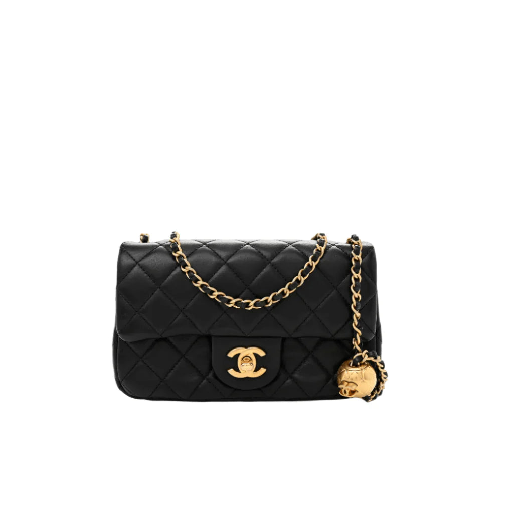 OUVALIA Luxury Edit | Chanel Classic Flap CF Crossbody Black Bags