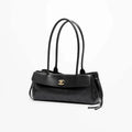 OUVALIA Luxury Edit | Chanel Tote, Grained Calfskin & Gold-Tone Metal, Black