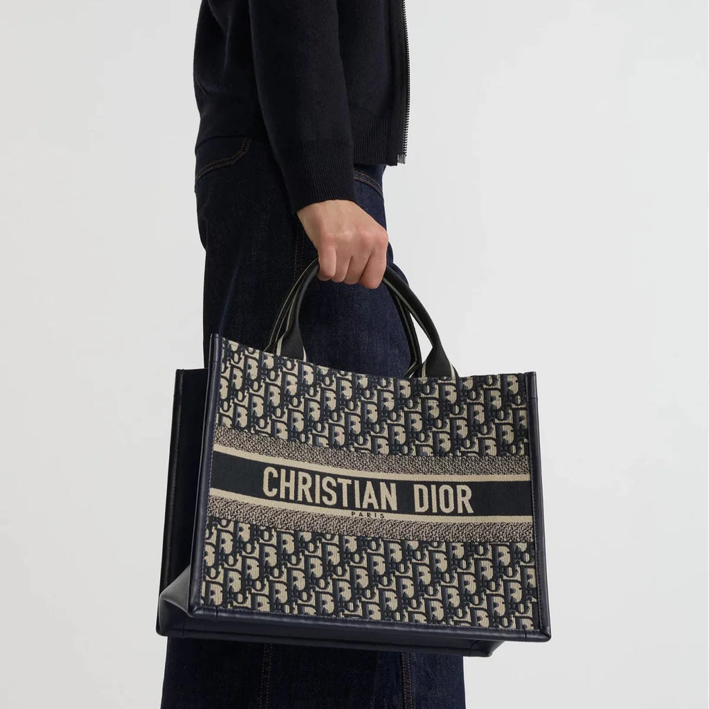 OUVALIA Luxury Edit | Dior Large Book Tote Blue