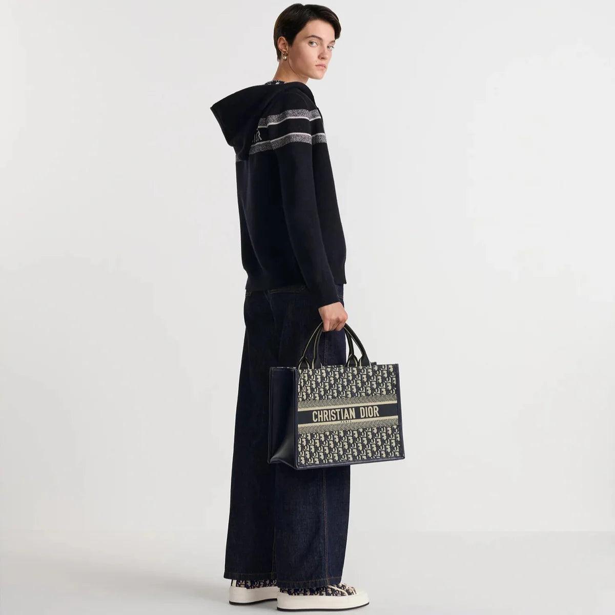 OUVALIA Luxury Edit | Dior Large Book Tote Blue