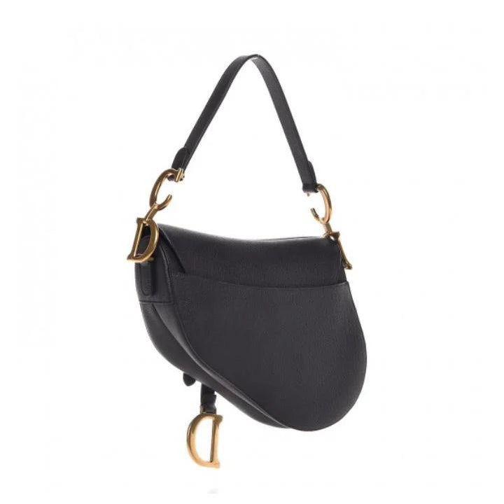 OUVALIA Luxury Edit | Dior Black Saddle Bag