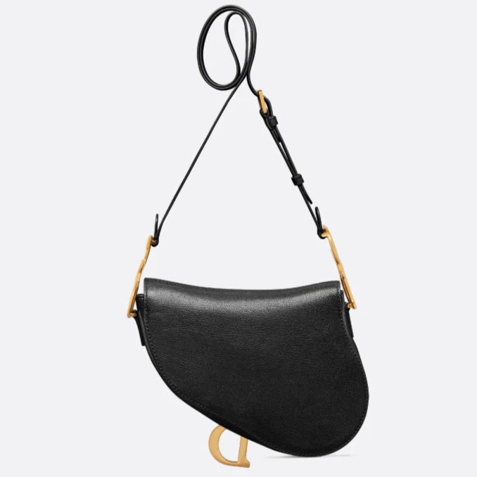 OUVALIA Luxury Edit | Dior Black Saddle Bag