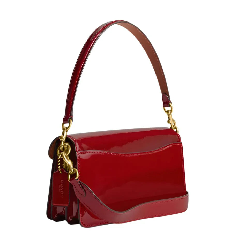 OUVALIA Luxury Edit | Coach Red Tabby Shoulder Bag 26 - Signature Leather