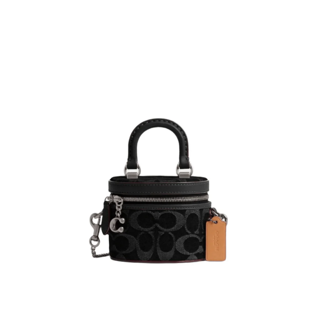 OUVALIA Luxury Edit | Coach Signature Denim Trail Crossbody Bag
