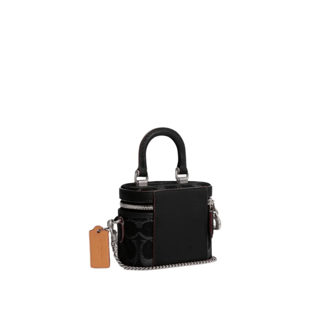 OUVALIA Luxury Edit | Coach Signature Denim Trail Crossbody Bag