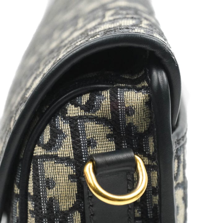 OUVALIA Luxury Edit | Dior Medium Bobby Bag Blue Oblique Jacquard Canvas