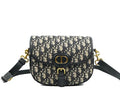 OUVALIA Luxury Edit | Dior Medium Bobby Bag Blue Oblique Jacquard Canvas