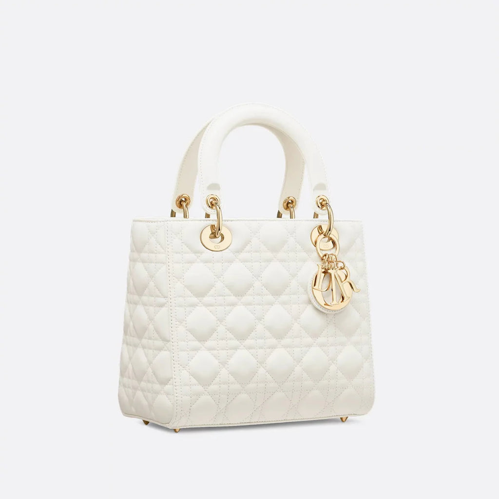 OUVALIA Luxury Edit | Dior Medium Lady White Bag
