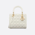 OUVALIA Luxury Edit | Dior Medium Lady White Bag