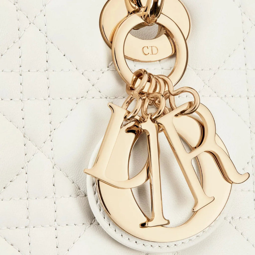 OUVALIA Luxury Edit | Dior Medium Lady White Bag