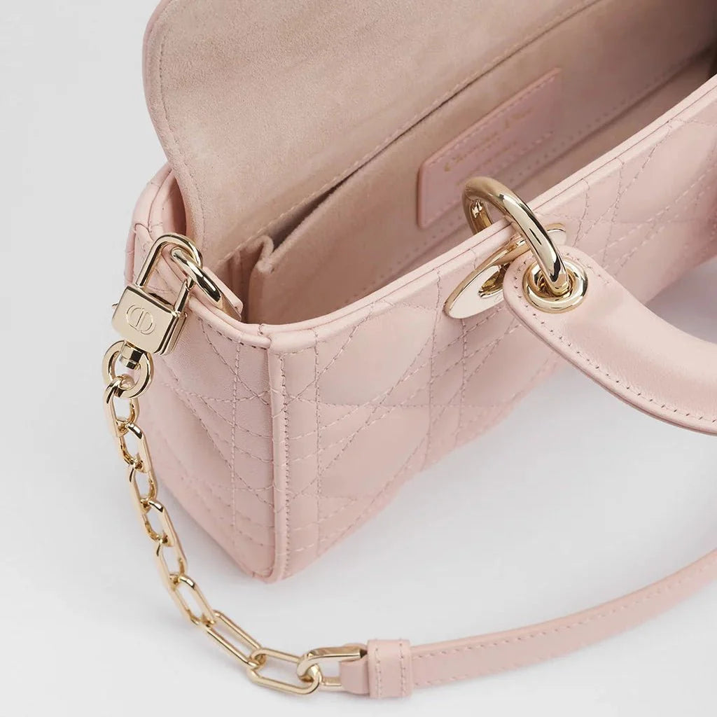 OUVALIA Luxury Edit | Dior Small Lady D-Joy Bag Powder Pink