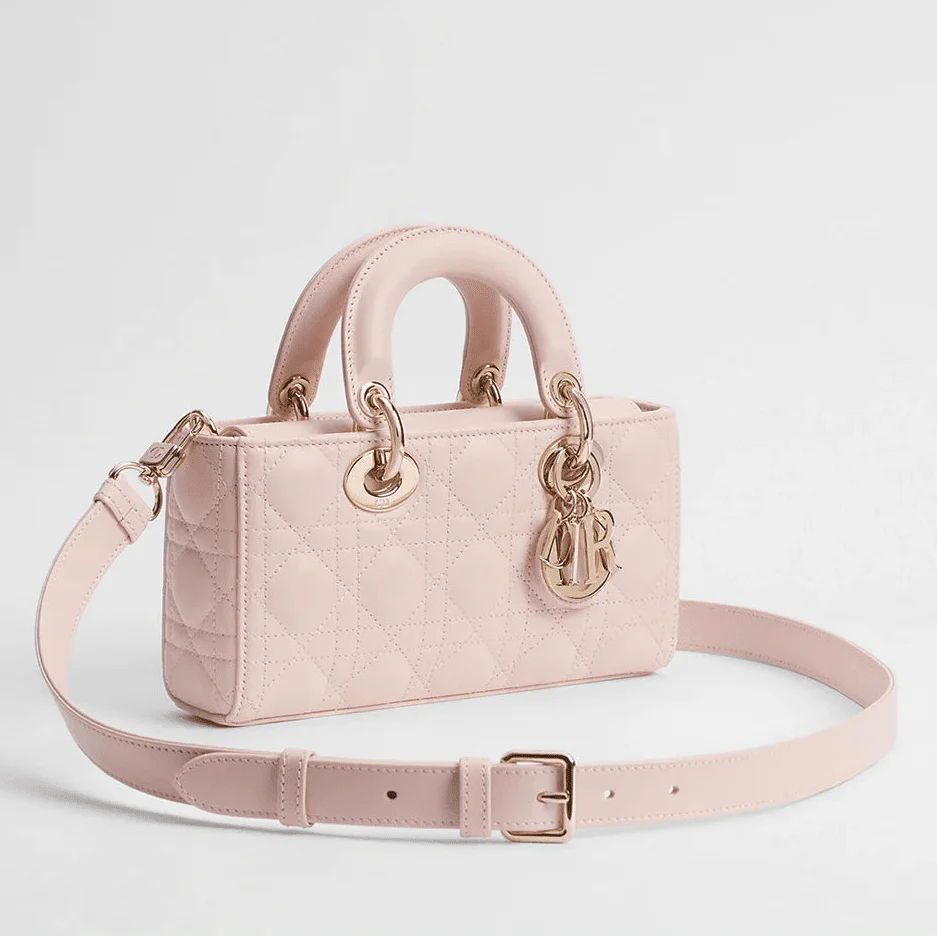OUVALIA Luxury Edit | Dior Small Lady D-Joy Bag Powder Pink