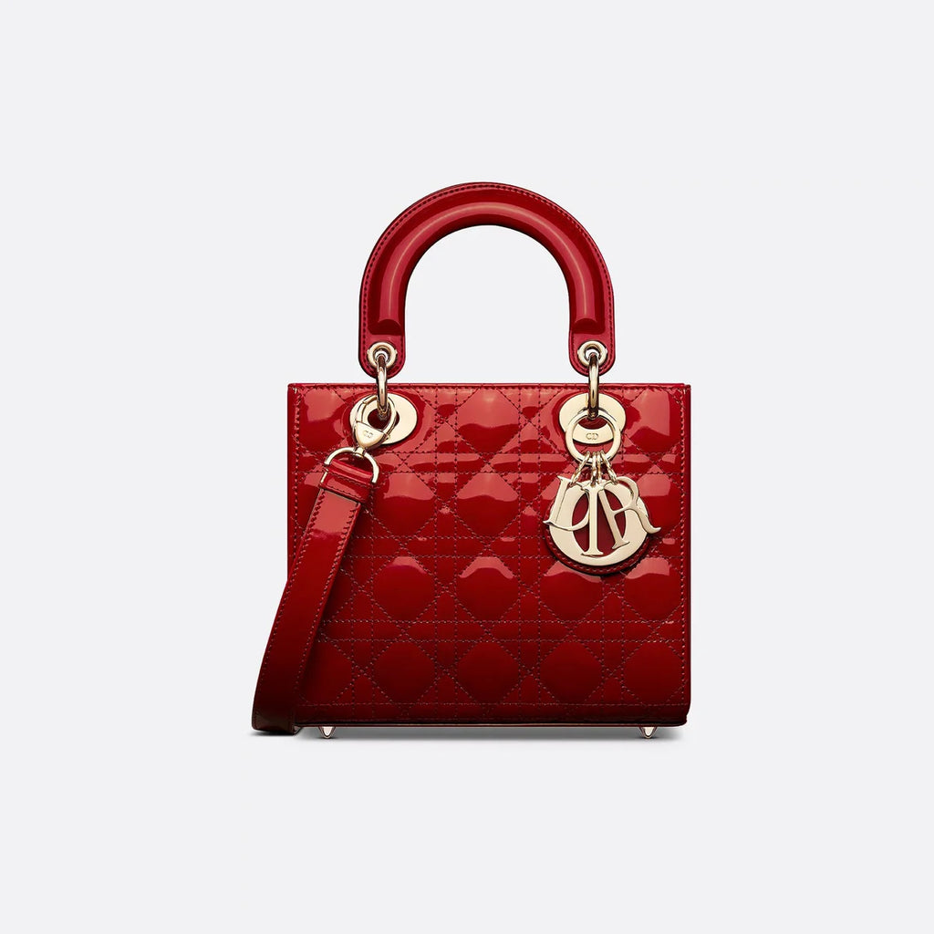 OUVALIA Luxury Edit | Dior Small Lady Dior Bag Cherry Red