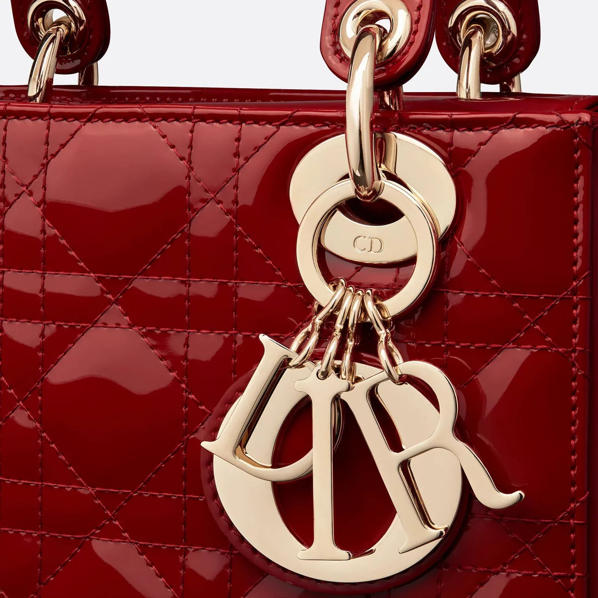 OUVALIA Luxury Edit | Dior Small Lady Dior Bag Cherry Red