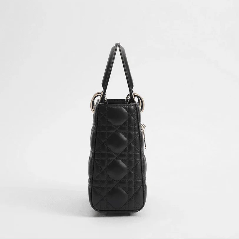 OUVALIA Luxury Edit | Dior Small Lady My ABCDior Bag Black Cannage Lambskin