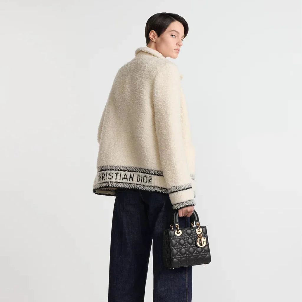 OUVALIA Luxury Edit | Dior Small Lady My ABCDior Bag Black Cannage Lambskin