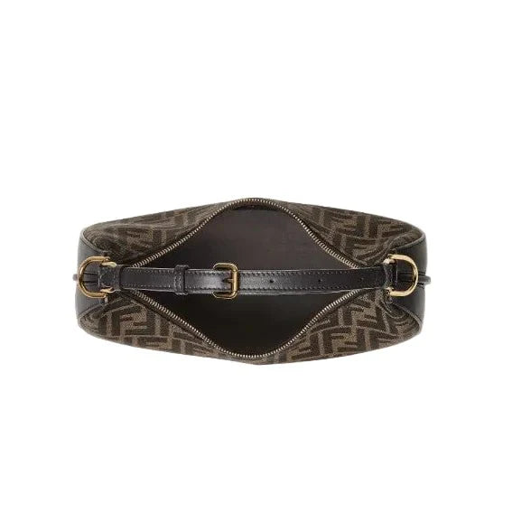 OUVALIA Luxury Edit | Fendi Graphy Brown FF Fabric Bag