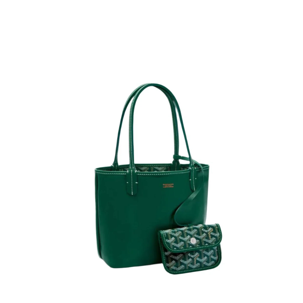 OUVALIA Luxury Edit | Goyard Reversible Small Anjou Green