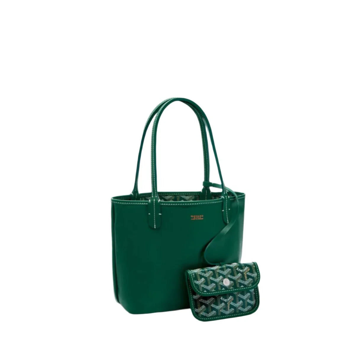 OUVALIA Luxury Edit | Goyard Reversible Small Anjou Green