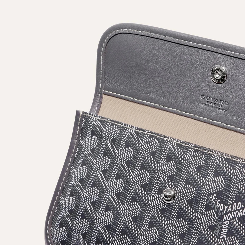OUVALIA Luxury Edit | Goyard Saint Louis MM Bag Tote With Pochette Grey