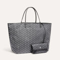 OUVALIA Luxury Edit | Goyard Saint Louis MM Bag Tote With Pochette Grey